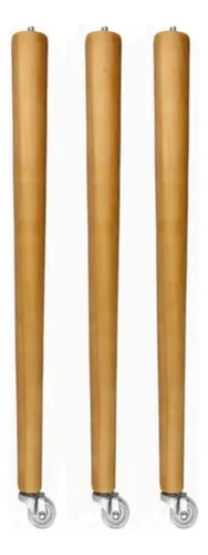 comprar Kit 3 Pé Palito 75cm Com Rodinha Parafuso Central 5u002F16 Cp