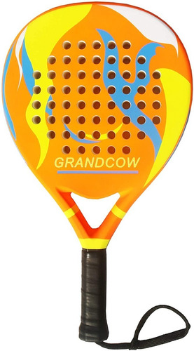 Raqueta De Padel Grandcow Power Lite Mango Fibra De Carbono