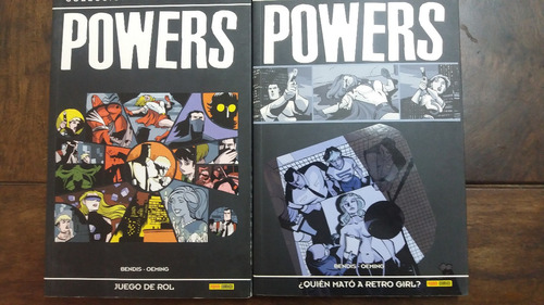 Powers #1 Y  #2 - Brian Michel Bendis