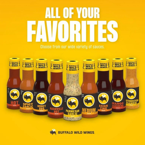 Buffalo Wild Wings, Southwestern Ranch Sauce, 12 Fl Oz (355
