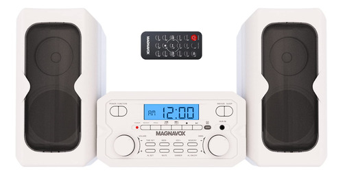 Magnavox Mm435m-wh - Sistema Compacto De 3 Piezas Con Radio