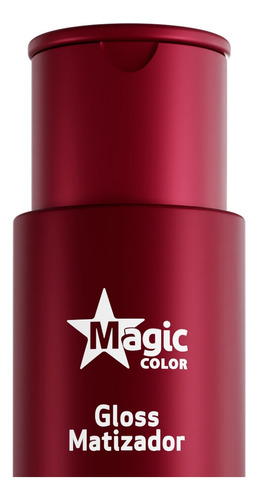 Imagem 3 de 6 de Matizador Marsala Vermelho 3d Magic Color - 500ml