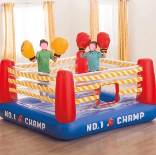 Inflable Ring De Boxeo Para Niños Envíos A Lima Y Provincia