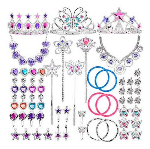 Liberty Imports Princess Jewelry Dress Up Accesorios Juego 