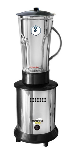 Liquidificador Industrial 2 L Alta Rotação Inox 800w Ss