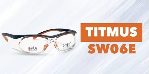 Imagen 2 de 3 de Lentes De Seguridad Uvex Titmus Graduable Sw06 (12 Pzas)