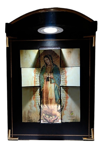 Cuadro Con Luz Virgen De Guadalupe 