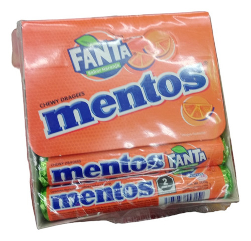 Mentos Fanta Tubo Paquete 