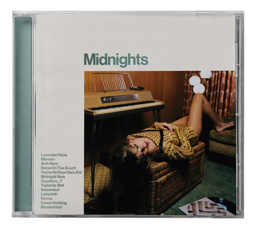 Cd: Midnights [edición De Jade Green]