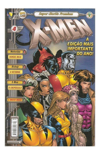 Hq Super-heróis Premium - X-men Nº 4