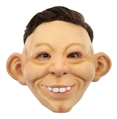 Máscara Dude Face Mask Orejón Divertido Para Halloween Color Multicolor