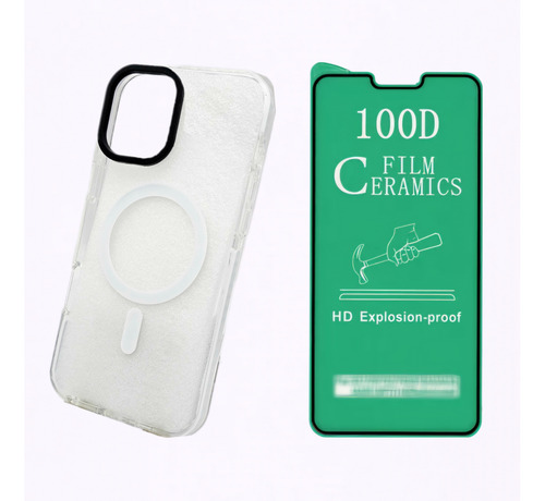 Funda iPhone 16 Pro Max + Protector De Pantalla Gb03
