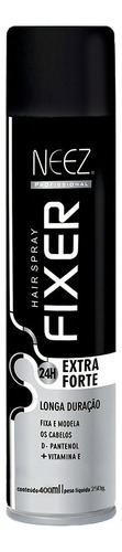 Laquê Hair Spray Fixador De Cabelo Profissional 400ml Neez