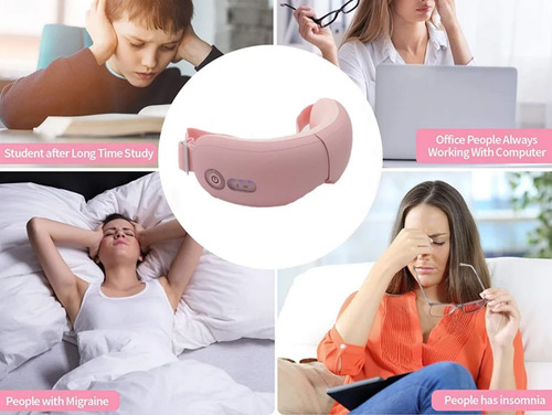 Compresa Caliente, Gafas De Masaje Ocular Con Bluetooth