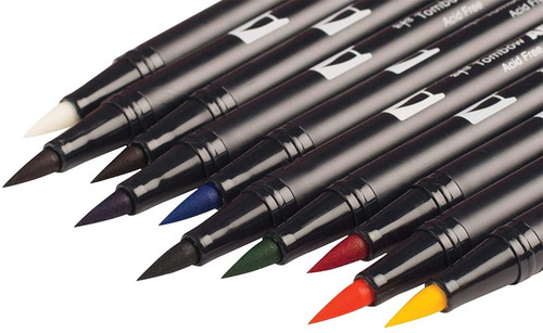Imagen 5 de 9 de 10 Marcadores Tombow Dual Brush / Colores Primarios