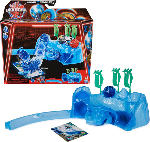Bakugan Set De Atrenamiento Con Octogan, Temática De Clan Ac