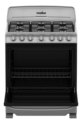Estufa Piso 76 Cm Plata Mercury Mabe - Em7620bais2