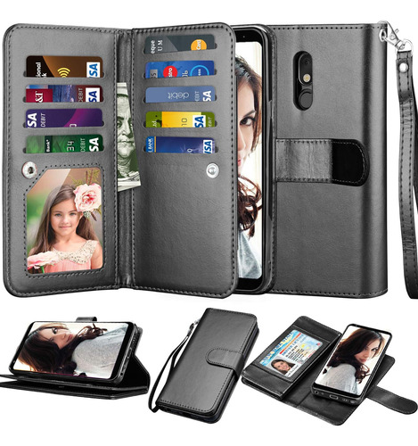 Njjex Compatible Con LG Stylo 5 Stylo 5 Plus Funda Tipo [9 Y