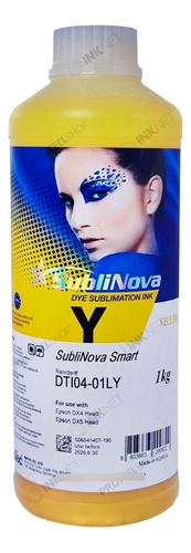 1l Tinta Sublimatica Inktec Sublinova Smart L120 L375 L1300