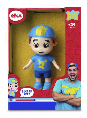 Imagem 2 de 2 de Boneco Luccas Neto - Elka