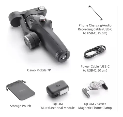Gimbal Dji Osmo Mobile 7p Último Modelo 2025 Frete Gratis