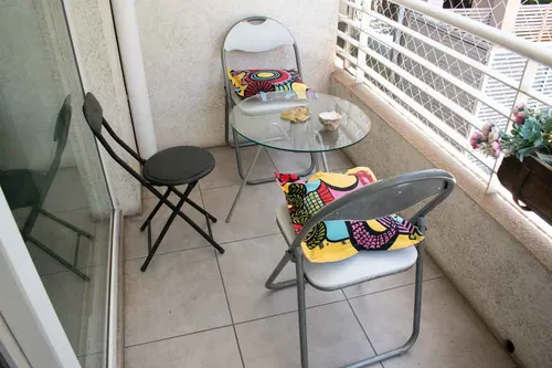 Arriendo Depto Amoblado 1 Habitación - Santiago (4238)