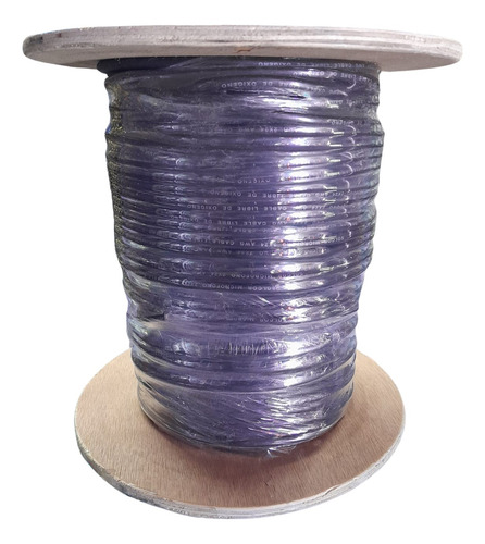 Rollo Cable Para Micrófono 2x24 Awg Libre De Oxigeno Solcor