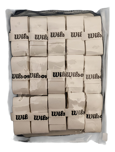 Pro Overgrip De Wilson 15 Piezas Blanco