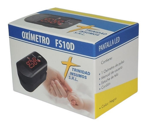 Oximetro De Pulso Saturometro Digital Para Dedo