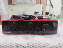 Comprar Interfaz De Audio Focusrite Scarlett 2i2 220v Roja 3.a Gen