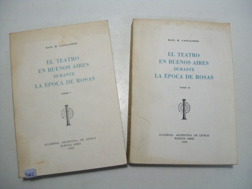 El Teatro En Buenos Aires Durante Época De Rosas Castagnino