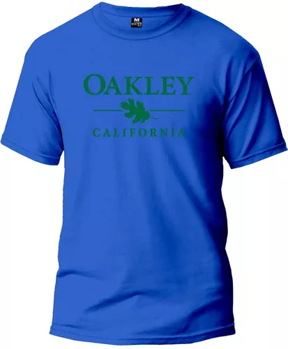 Camiseta Oakley Letreiro Azul bebe