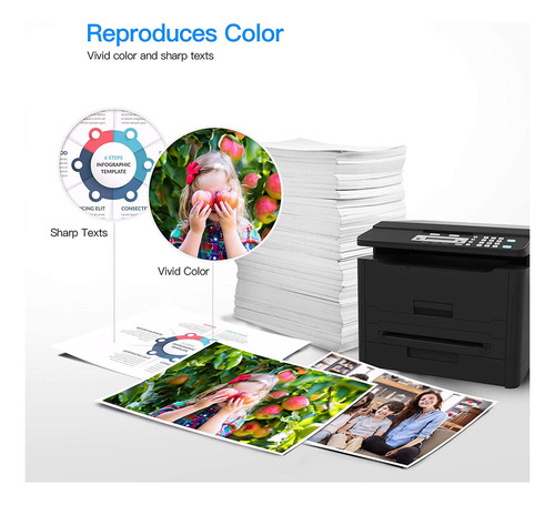 Lxtek Reemplazo De Cartucho De Tinta Compatible Para Hp 902