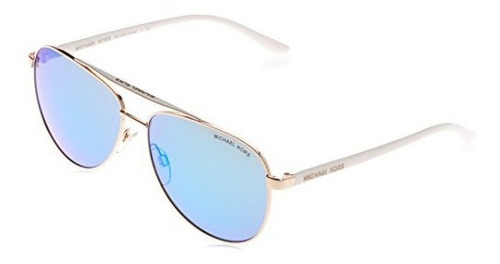 Michael Kors M25 Rosa Oro Blanco Hvar Piloto Gafas De 3yvkr