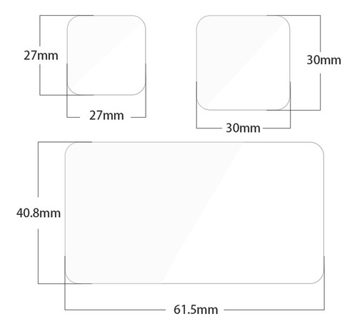 - Protector De Pantalla Para Gopro 9, Con Protector De