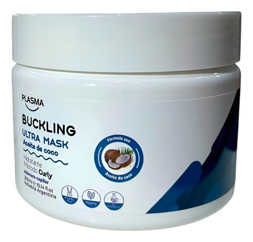 Shampoo Low Poo + Mascara Ultra Mask - Curly Buckling Plasma