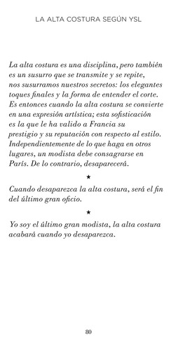 El Mundo Según Yves Saint Laurent