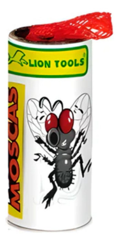 Trampa Adhesiva Pegamoscas 4 Rollo No Tóxico Lion Tools 0022