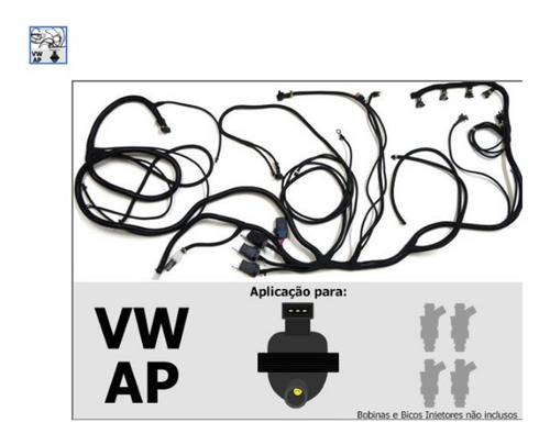 Chicote Eléctrico Fueltech Vw Ap A Terminar..
