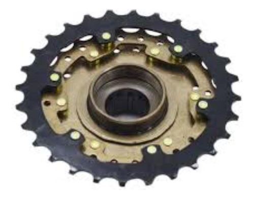 Piñón Shimano 7v Ajuste Rosca Para Bicicleta Con Cambios