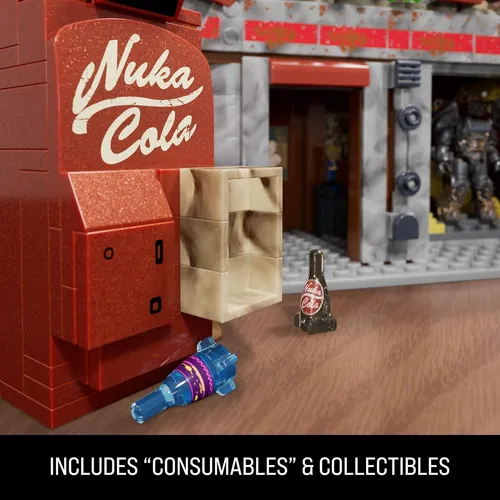 Set De Construcción Fallout 4 Red Rocket Mattel 824 Piezas