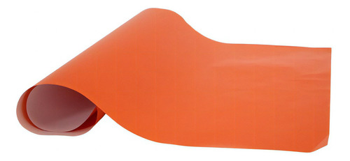 Papel Lustre De Color 50 X 70cm 500 Piezas Apsa Color Naranja