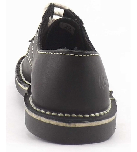 Imagen 4 de 5 de Zapato Colegial Kickers Cuero Cordon Scoop