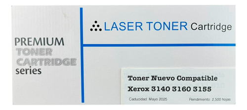Toner Nuevo Compatible Con Xerox Phaser 3140 3160 2,500 Pag