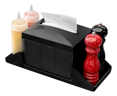 Servilletero De 7 X 6.5 Pulgadas, 1 Dispensador De Servillet