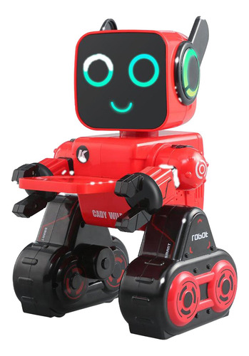 Rc Robot Inteligente Acción Música Led Ojos Programable