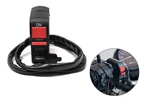 Interruptor Moto Exploradoras, Usb, Hero Xpulse