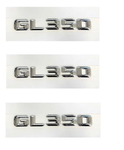 Emblema Gl 350 Mercedes Benz