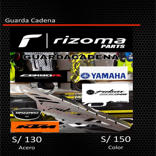 Guardacaenas Para Honda Pulsar Ktm Yamaha 