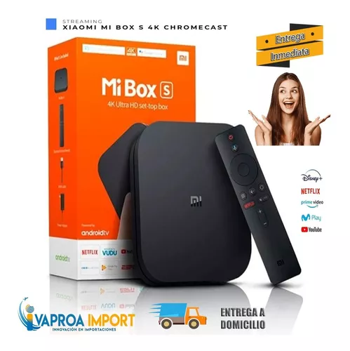 Xiaomi Mi Tv Box S 4k Netfl Disney+ 8gb 2gb Ram Ofer Day